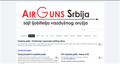 Desktop Screenshot of airguns-srbija.com