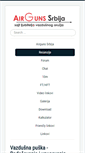 Mobile Screenshot of airguns-srbija.com